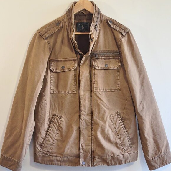 G.H. Bass & Co. Other - Vintage GH Bass Men Utility Field Jacket Canvas Barn Chore Coat Size Small